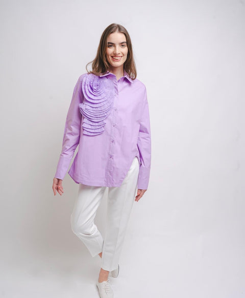 Lilac Statement Shirt