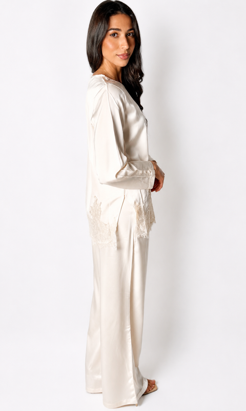 Lace Satin Set