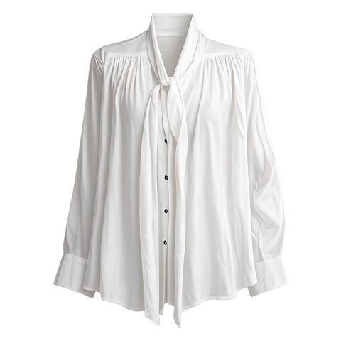 Tie-Neck Blouse