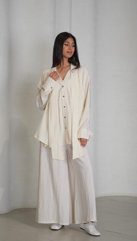 Tie-Neck Blouse